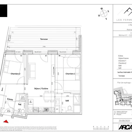 Apartment Les Fermes De L'alpe C204b